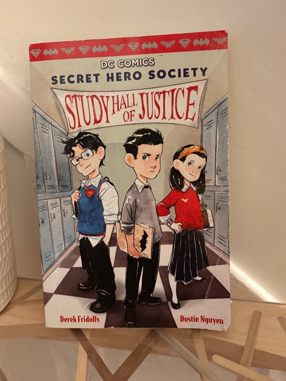 DC Study Hall of Justice Book - kids graphic novel